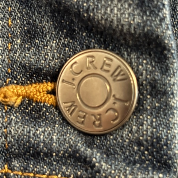 J. Crew Blue Denim Jean Jacket size S, EUC - Picture 4 of 9